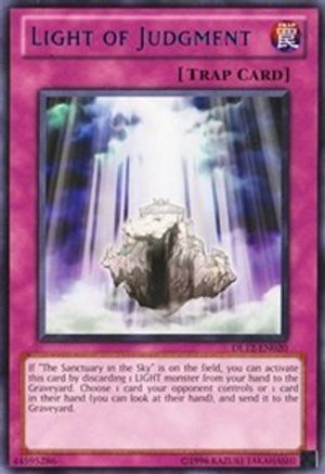 Light of Judgment (Blue) [DL12-EN020] Rare