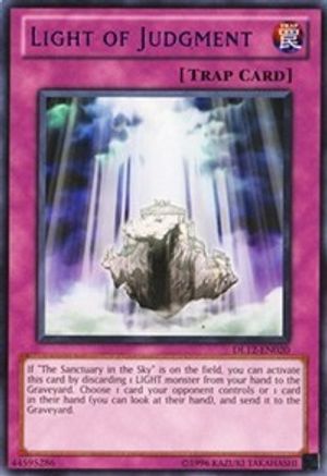 Light of Judgment (Purple) [DL12-EN020] Rare