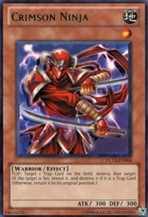 Crimson Ninja (Green) [DL13-EN004] Rare