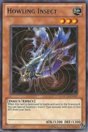 Howling Insect (Blue) [DL13-EN007] Rare
