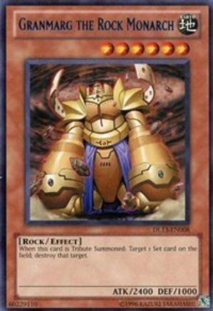 Granmarg the Rock Monarch (Blue) [DL13-EN008] Rare