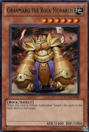 Granmarg the Rock Monarch (Green) [DL13-EN008] Rare