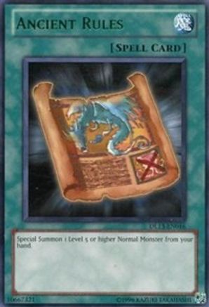 Ancient Rules (Green) [DL13-EN016] Rare