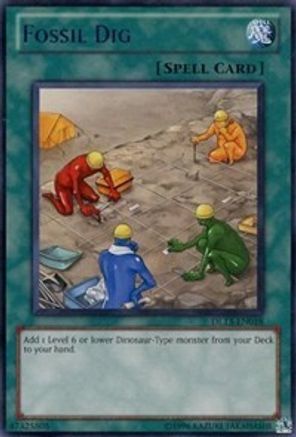 Fossil Dig (Blue) [DL13-EN018] Rare