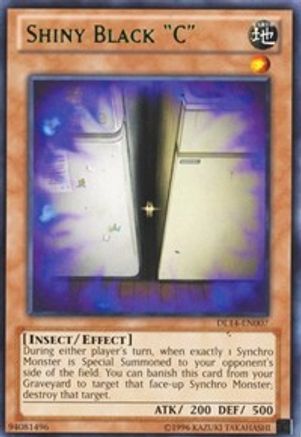 Shiny Black "C" (Green) [DL14-EN007] Rare