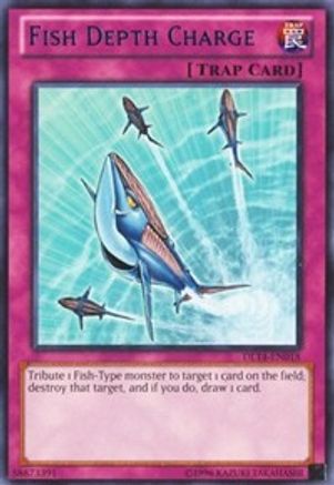 Fish Depth Charge (Blue) [DL14-EN018] Rare