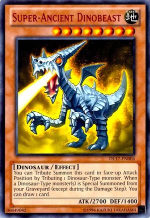 Super-Ancient Dinobeast (Red) [DL17-EN004] Rare