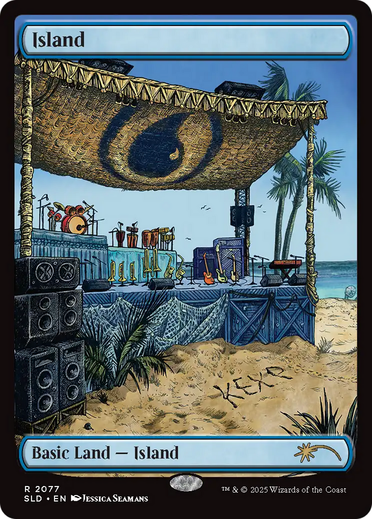 Island (2077) (SLD-2077) - Secret Lair Drop Series