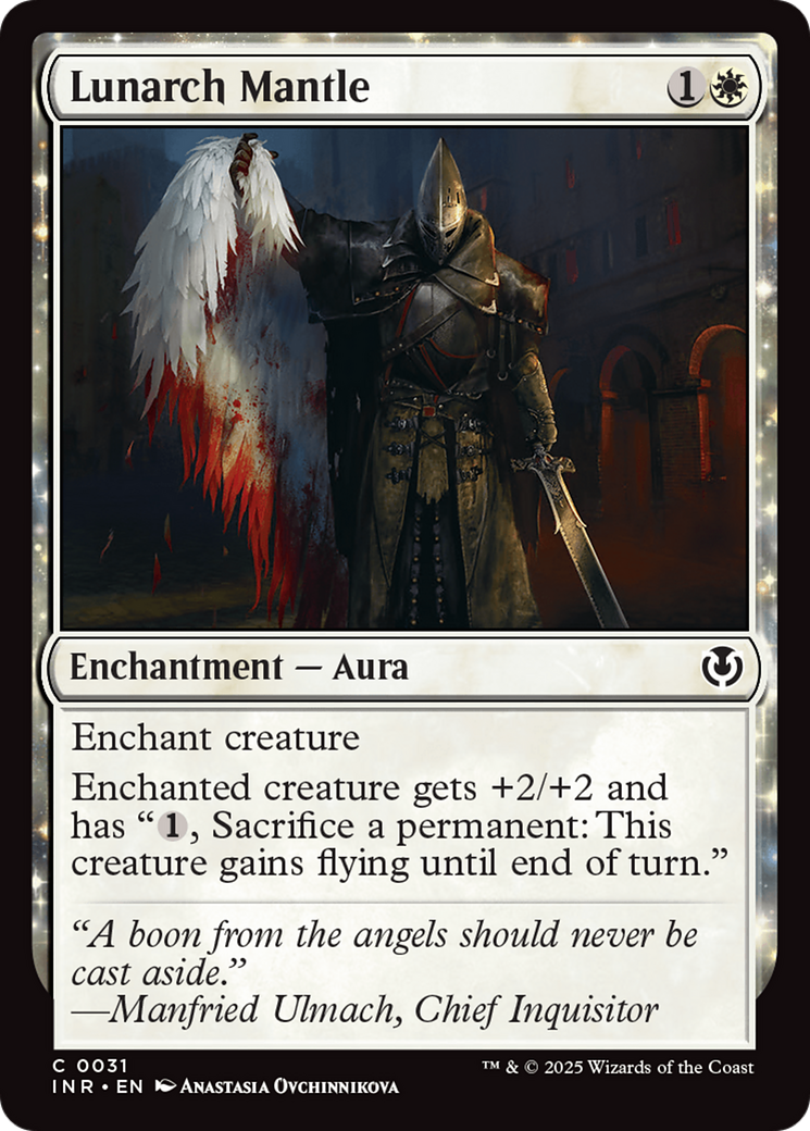 Lunarch Mantle (-031) - Innistrad Remastered Foil