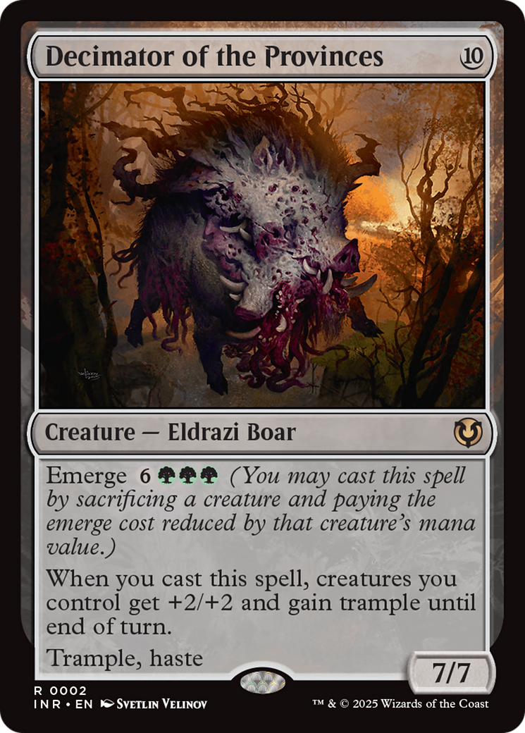Decimator of the Provinces (-002) - Innistrad Remastered Foil