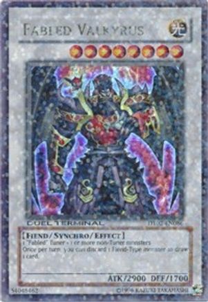 Fabled Valkyrus [DT02-EN086] Ultra Rare