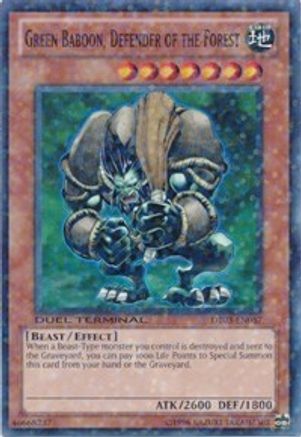 Green Baboon, Defender of the Forest [DT03-EN057] Common