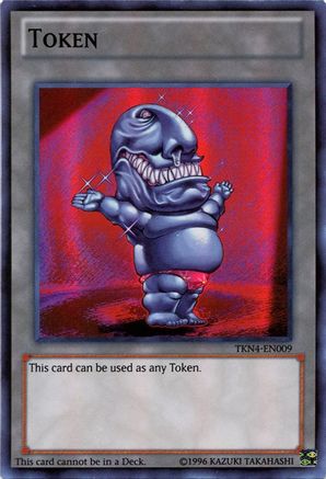Ojama Token (Black) [TKN4-EN009] Super Rare
