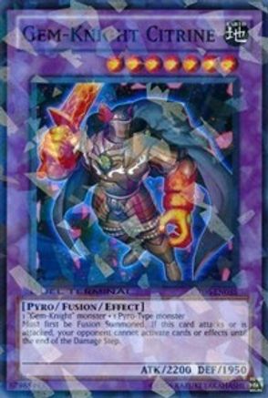 Gem-Knight Citrine [DT06-EN035] Super Rare