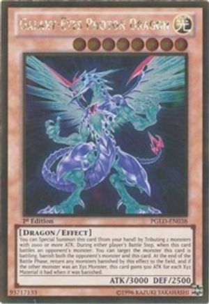 Galaxy-Eyes Photon Dragon [PGLD-EN038] Gold Rare