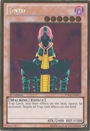 Jinzo [PGLD-EN051] Gold Rare