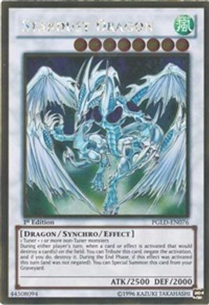 Stardust Dragon [PGLD-EN076] Gold Rare