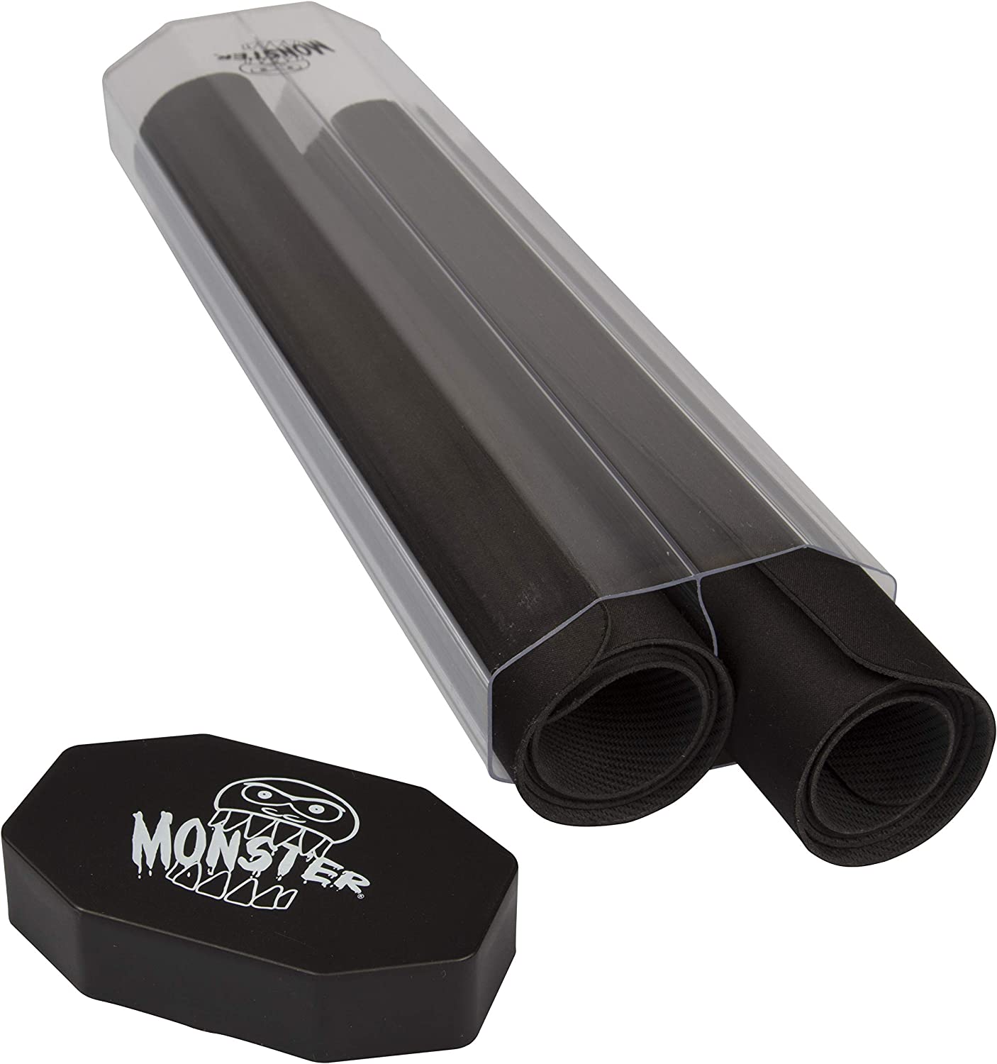 Monster Protectors - Dual Playmat Tube - Black/Clear