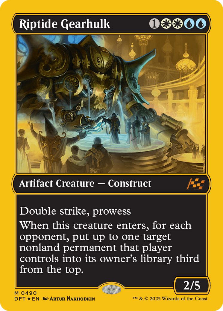 Riptide Gearhulk (First-Place Foil) (-490) - Aetherdrift