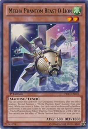 Mecha Phantom Beast O-Lion [PRIO-EN026] Rare