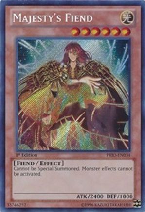 Majesty's Fiend [PRIO-EN034] Secret Rare
