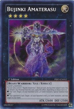 Bujinki Amaterasu [PRIO-EN052] Secret Rare