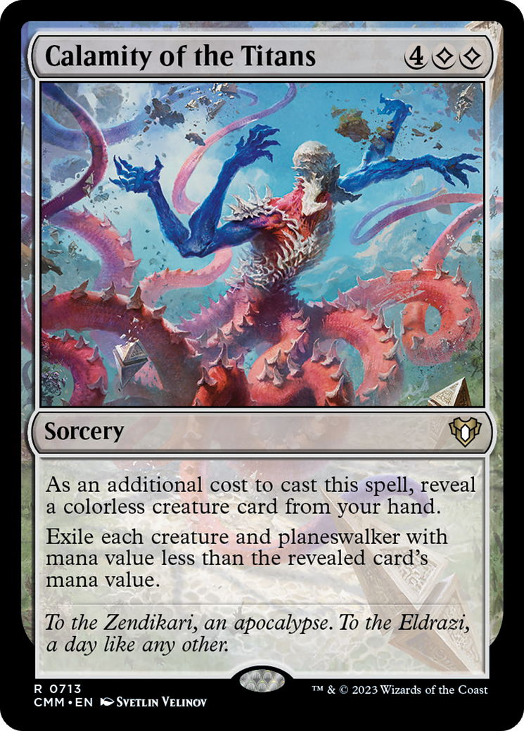 Calamity of the Titans [Commander Masters]
