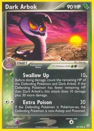 Dark Arbok 29/109 - Team Rocket Returns Holofoil
