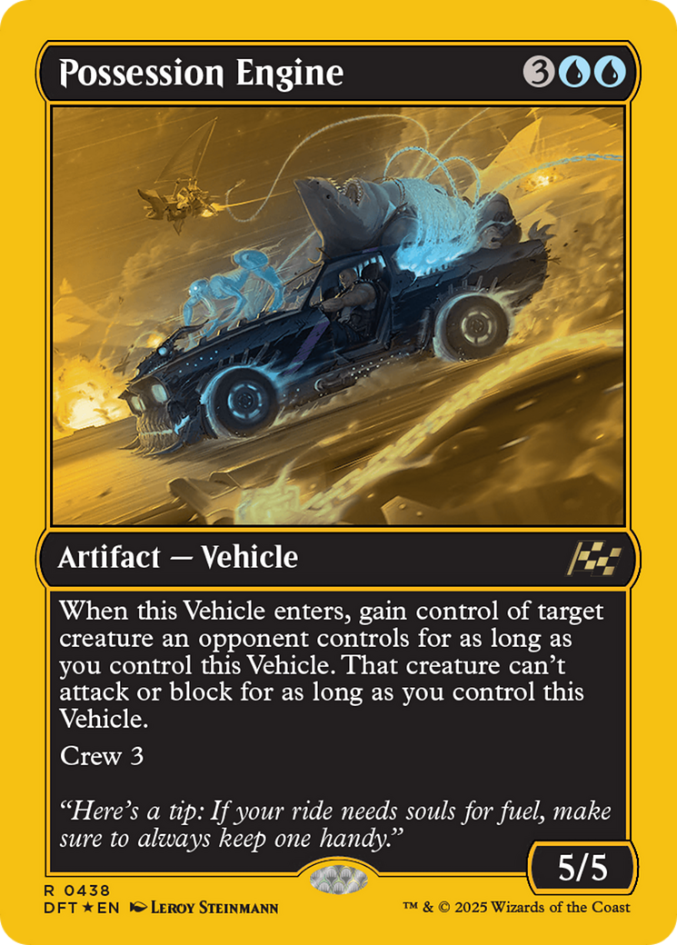 Possession Engine (First-Place Foil) (-438) - Aetherdrift