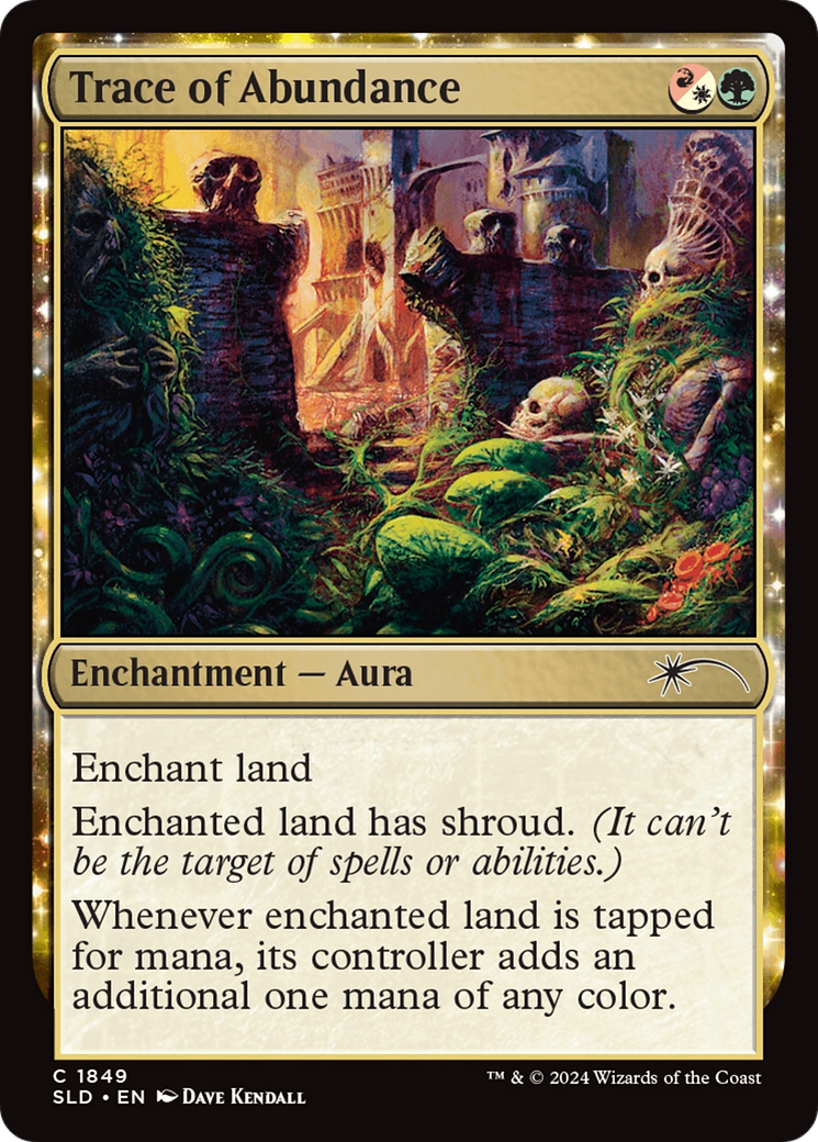Trace of Abundance (SLD-1849) - Secret Lair Drop Series