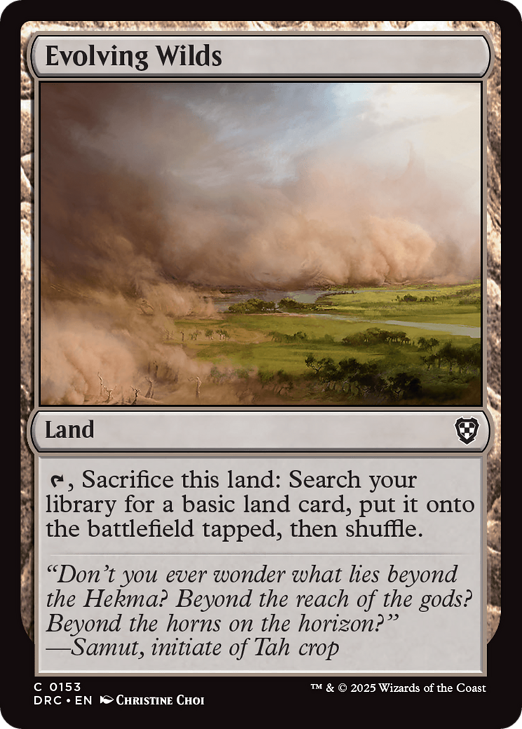 Evolving Wilds (-153) - Commander: Aetherdrift
