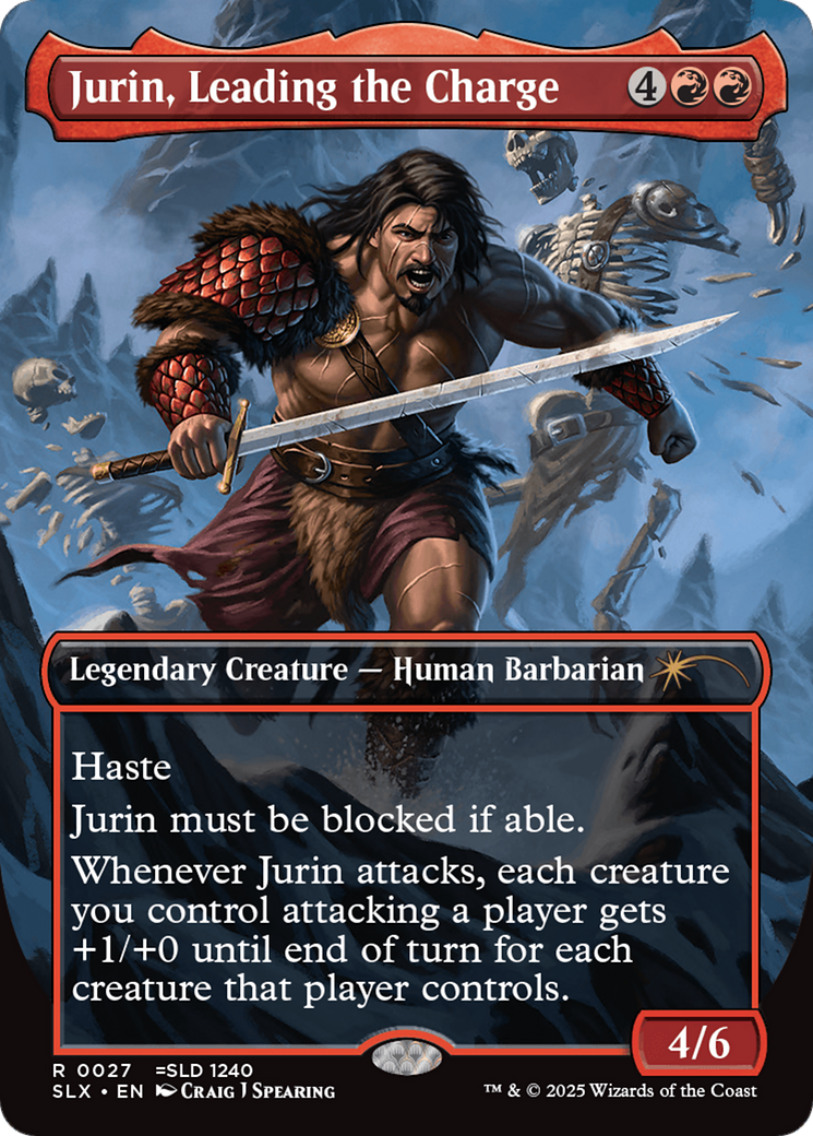 Jurin, Leading the Charge (SLX-027) - SLX Cards