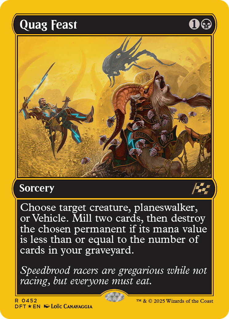 Quag Feast (First-Place Foil) (-452) - Aetherdrift
