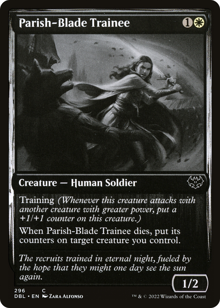 Parish-Blade Trainee [Innistrad: Double Feature]
