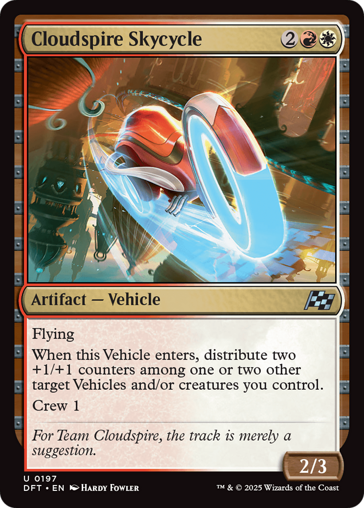 Cloudspire Skycycle (-197) - Aetherdrift Foil