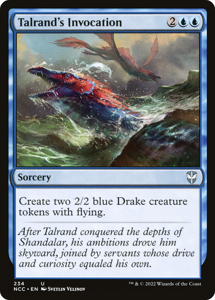 Talrand's Invocation [Streets of New Capenna Commander]