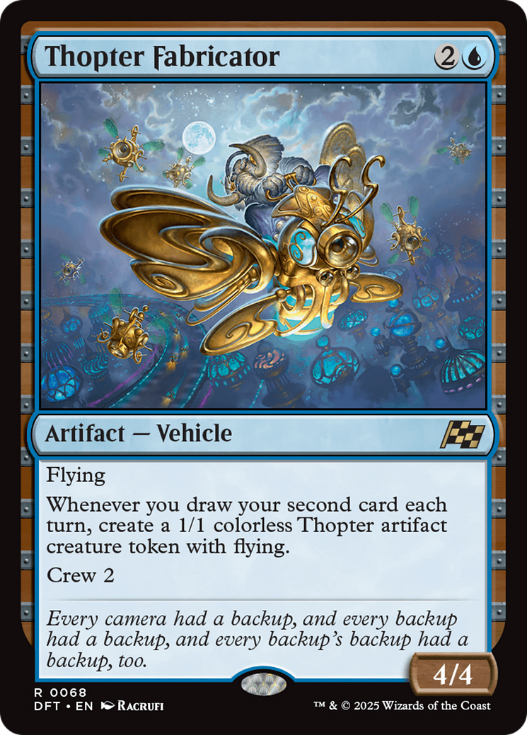Thopter Fabricator (-068) - Aetherdrift Foil
