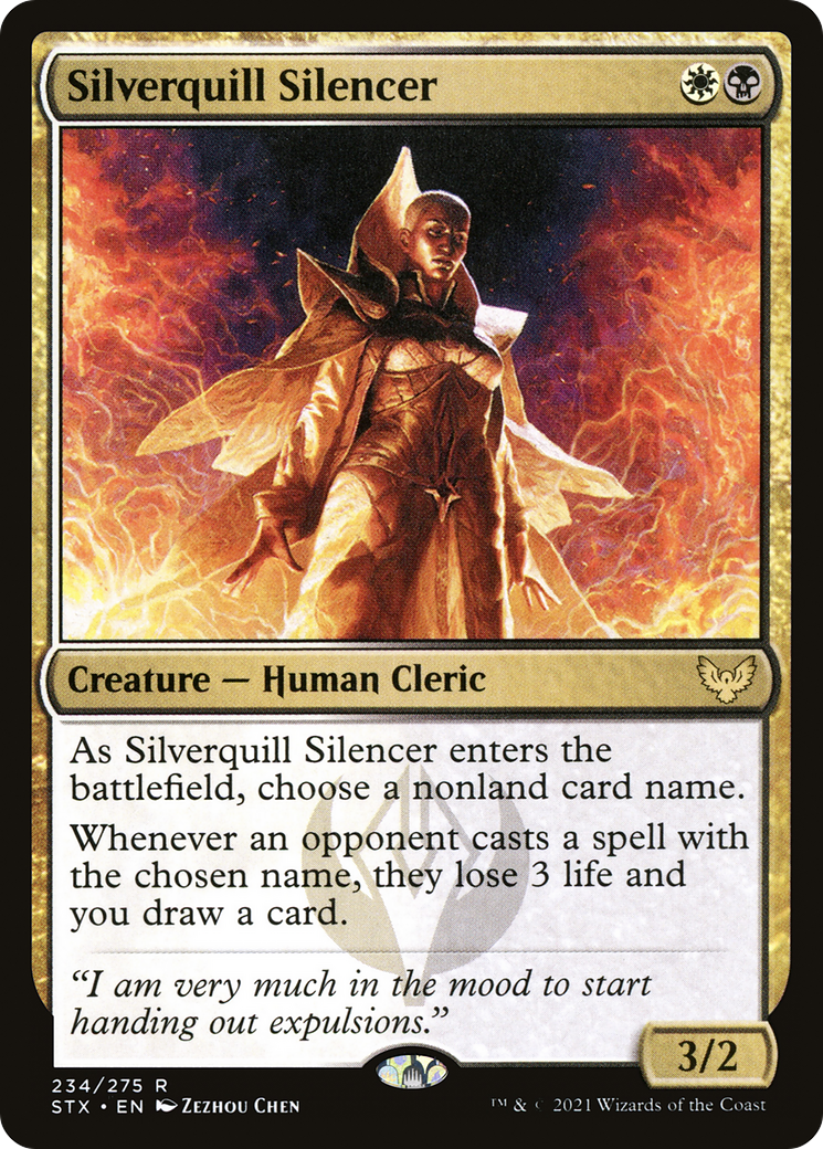 Silverquill Silencer [Strixhaven: School of Mages]