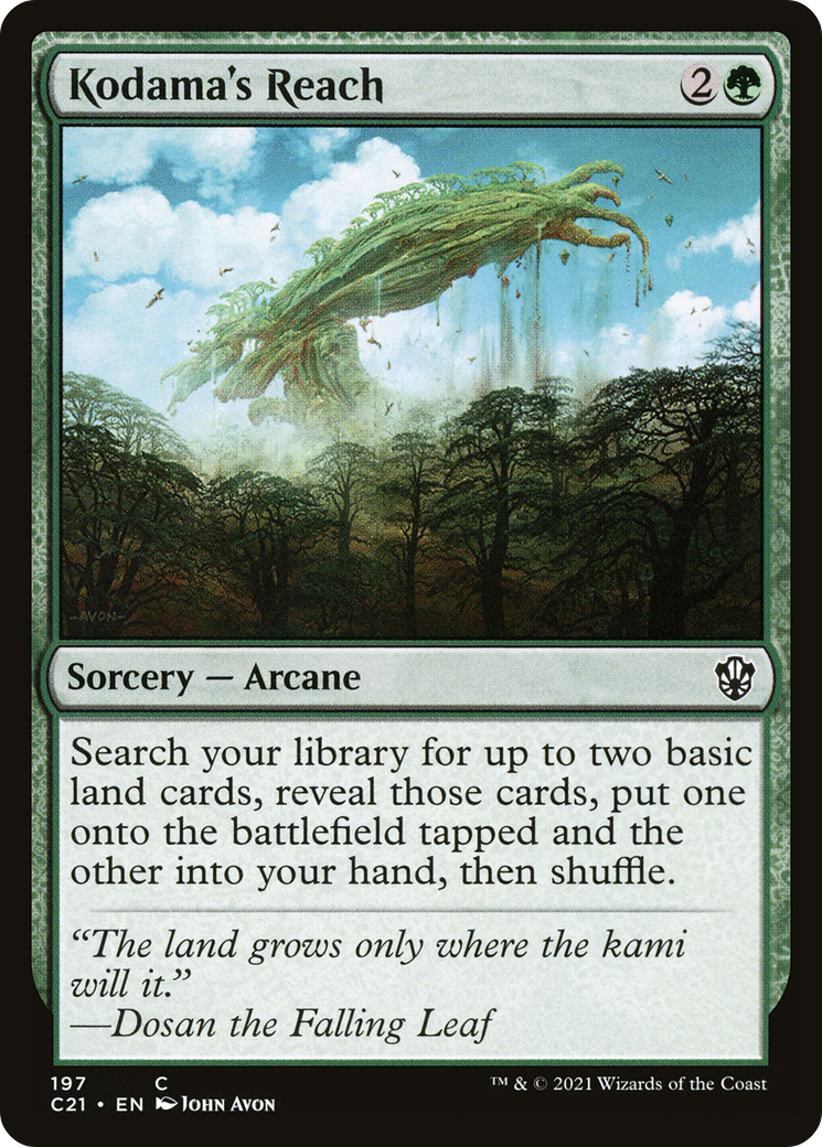 Kodama's Reach [Commander 2021]