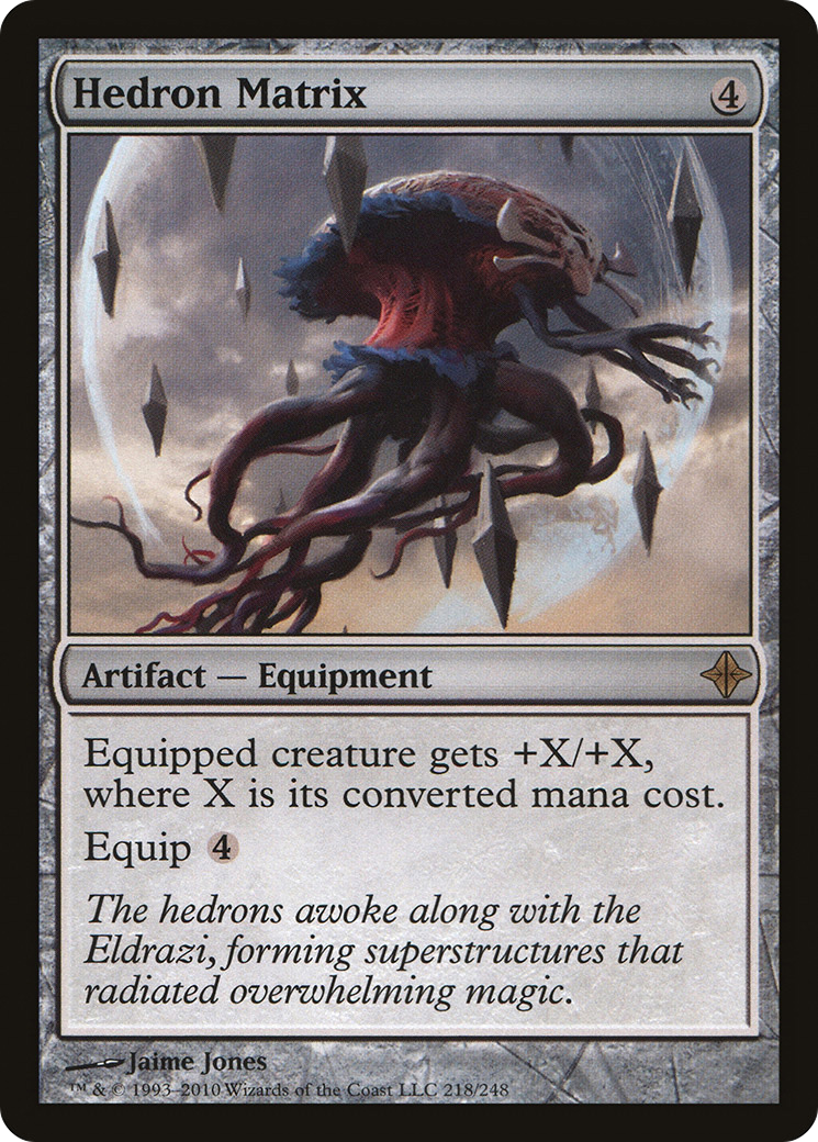 Hedron Matrix (ROE-218) - Rise of the Eldrazi Foil