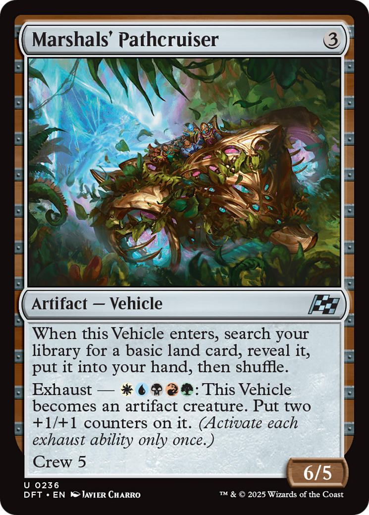 Marshals' Pathcruiser (-236) - Aetherdrift Foil