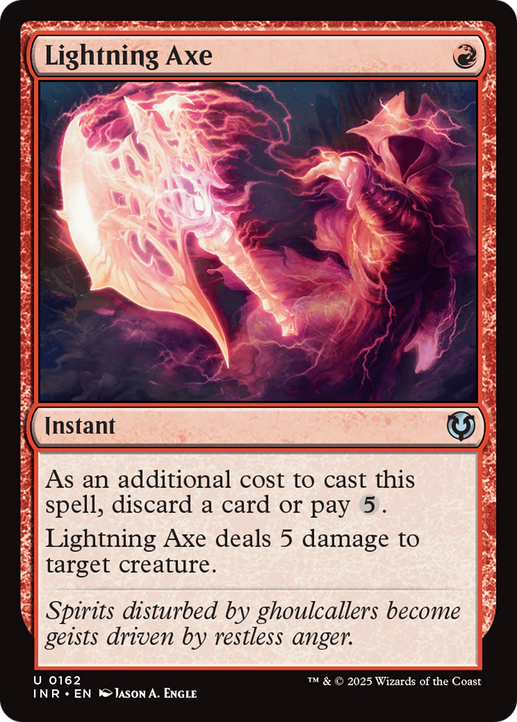 Lightning Axe (-162) - Innistrad Remastered