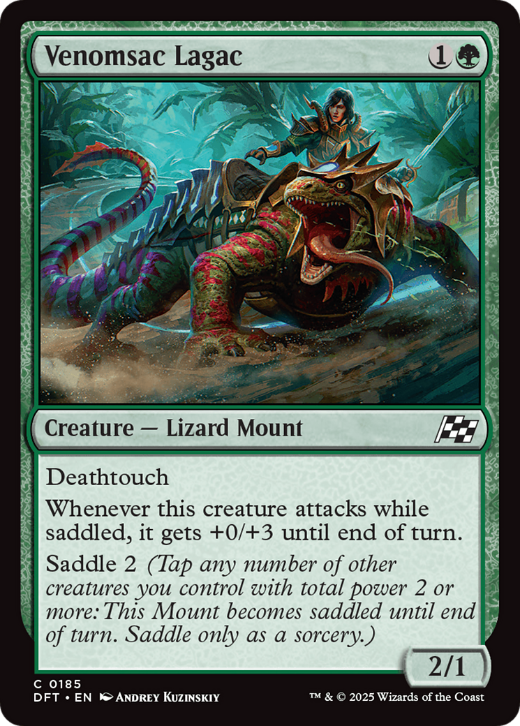 Venomsac Lagac (-185) - Aetherdrift Foil