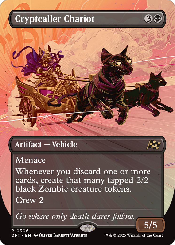 Cryptcaller Chariot (Borderless) (-306) - Aetherdrift