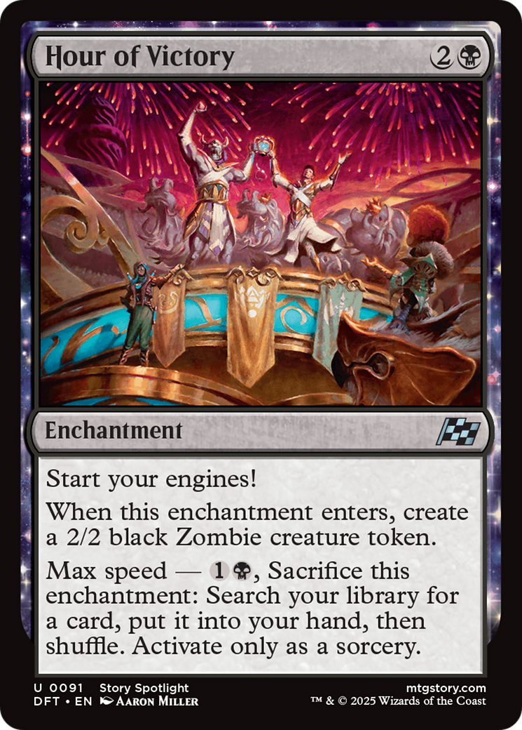 Hour of Victory (-091) - Aetherdrift Foil