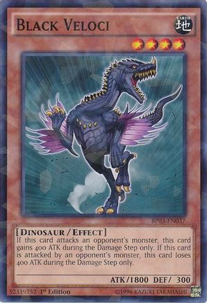 Black Veloci [BP03-EN037] Shatterfoil Rare
