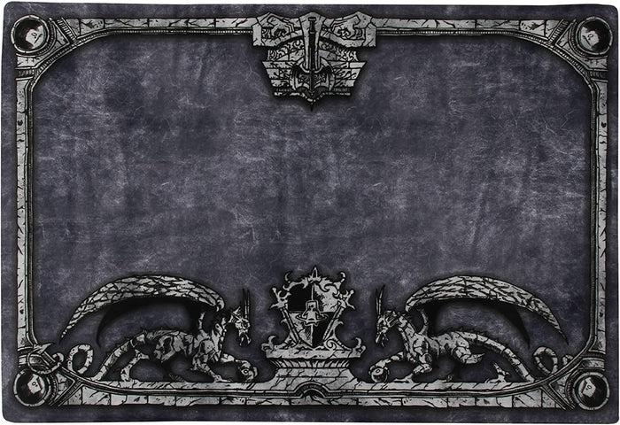 Dragon Shield - Playmat - Grey