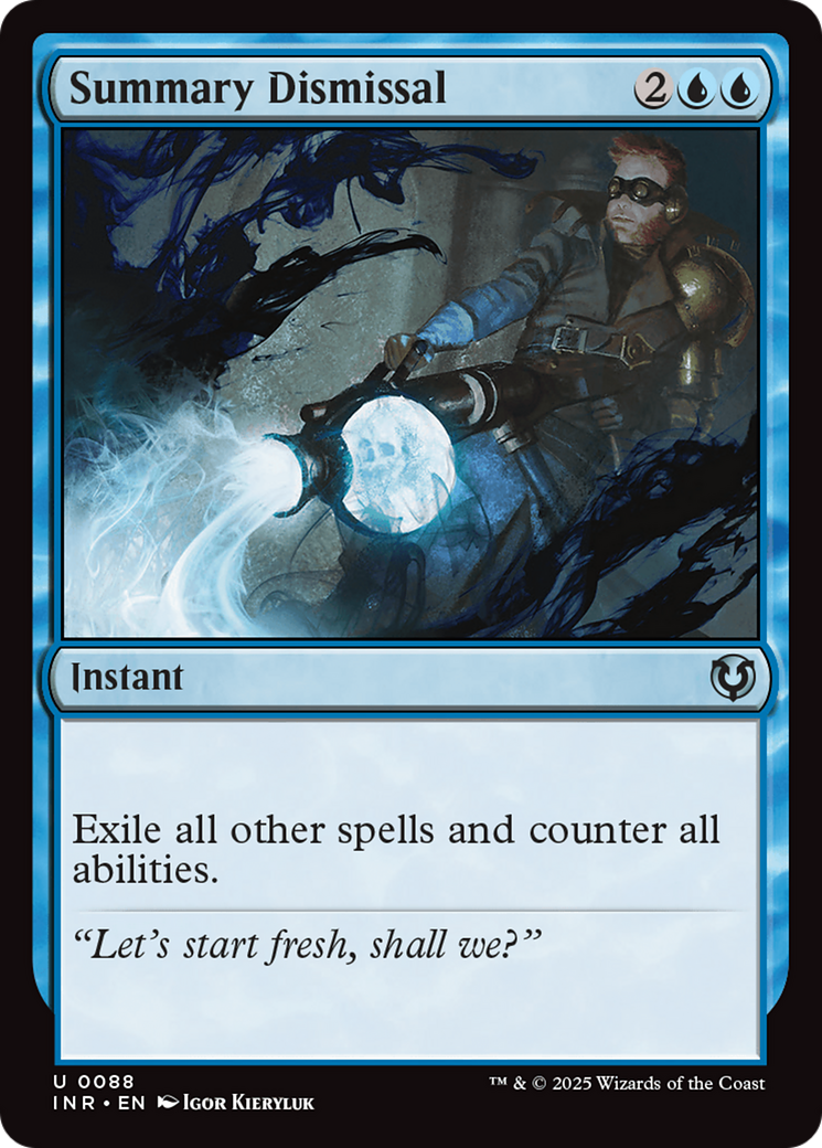 Summary Dismissal (-088) - Innistrad Remastered Foil