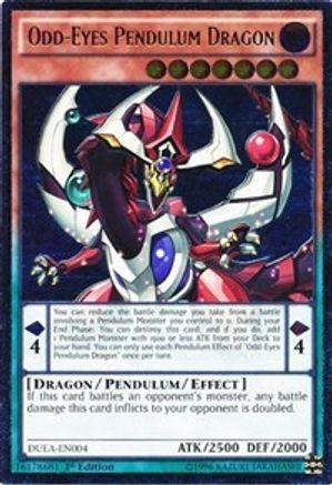 Odd-Eyes Pendulum Dragon (UTR) [DUEA-EN004] Ultimate Rare