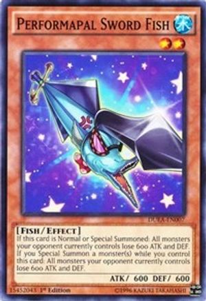 Performapal Sword Fish [DUEA-EN007] Common